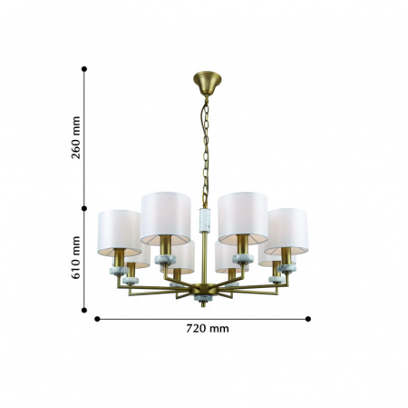 Люстры подвесные — Подвесная люстра F-Promo 2347-8P купить в  Люстры подвесные — Подвесная люстра F-Promo 2347-8P купить в