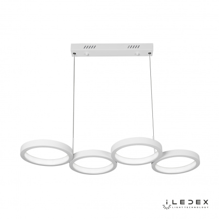 Свет для дома — Подвесная люстра iLedex Ring Star 9004-4-D WH купить в  Свет для дома — Подвесная люстра iLedex Ring Star 9004-4-D WH купить в