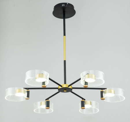 Люстры на штанге — Подвесная светодиодная люстра Escada Cloud 10226/6LED купить в 