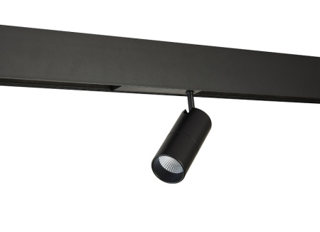Трековые светильники — Светильник на шине Donolux DL18789/01M Black 4000K купить в 