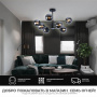 Потолочные люстры — Потолочная люстра Seven Fires Aimee SF3309/8C-MBK-CR купить в  Потолочные люстры — Потолочная люстра Seven Fires Aimee SF3309/8C-MBK-CR купить в