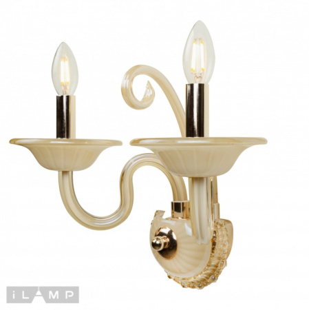 Настенные бра — Бра iLamp W2318-2 GD купить в 