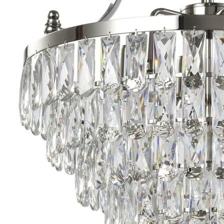 Люстры подвесные — Подвесная люстра Lumien Hall Salvatore LH0037/7P-NK-CL купить в 