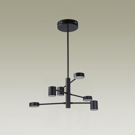 Люстры на штанге — Подвесная светодиодная люстра Moderli Lewes V2740-6CL купить в 