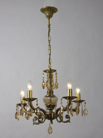 Люстры подвесные — Подвесная люстра Abrasax Sylvia L.8110-5BR купить в 