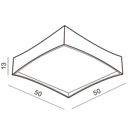 Потолочные светильники — Потолочный светильник Azzardo Veccio 50 AZ2625 купить в 