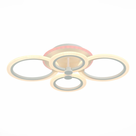 Люстры накладные — Накладная люстра Evoluce SLE500552-04RGB купить в  Люстры накладные — Накладная люстра Evoluce SLE500552-04RGB купить в