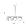 Подвесные светильники — Подвесной светильник Azzardo Happy 3 AZ0484 купить в 