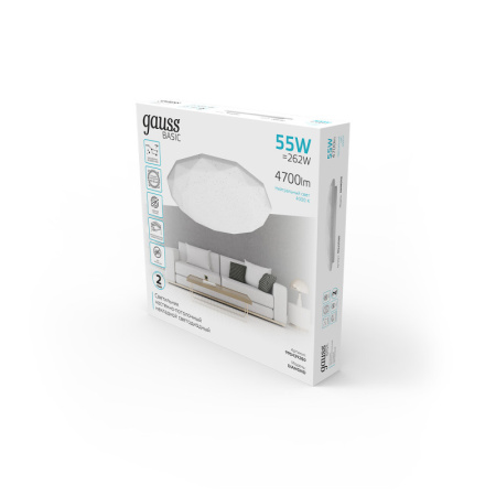 Накладные светильники — Накладной светильник Gauss 995439260 купить в 