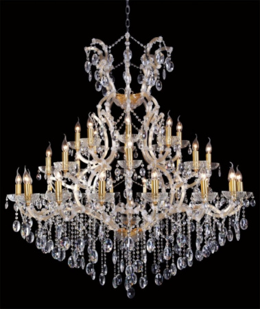 Люстры подвесные — Подвесная люстра Crystal Lux HOLLYWOOD SP16+8+8 GOLD купить в 