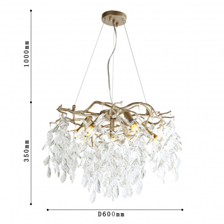 Люстры подвесные — Подвесная люстра Favourite 3056-7P купить в 