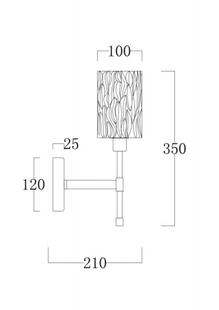 Настенные бра — Бра Freya FR5133WL-01CH купить в 