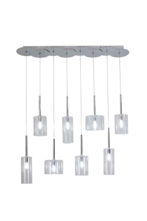 Люстры каскадные — Каскадная люстра AM Group AM355-8CLEAR купить в 