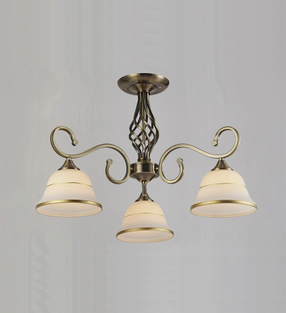 Потолочные люстры — 2873/3 бронза купить в 