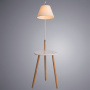 Торшеры и напольные светильники — Торшер ARTE Lamp A9201PN-1WH купить в  Торшеры и напольные светильники — Торшер ARTE Lamp A9201PN-1WH купить в