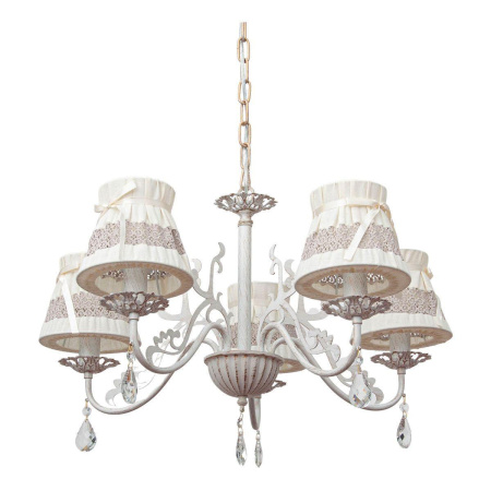 Люстры подвесные — Подвесная люстра Abrasax Emma L.5401-5CREAM/G купить в 