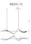 Подвесные светильники — Подвесной светильник MyFar MR2051-PL купить в  Подвесные светильники — Подвесной светильник MyFar MR2051-PL купить в