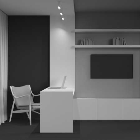 Накладные точечные светильники — Накладной светильник Maytoni Technical C044CL-01-15GU10-W купить в 