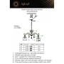 Люстры подвесные — Подвесная люстра APLOYT APL.620.03.06 купить в 