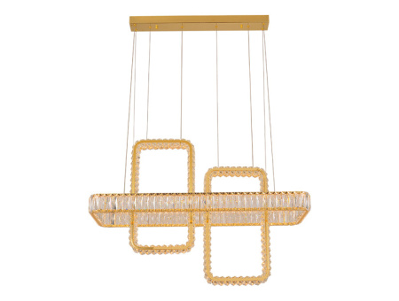 Люстры подвесные — Подвесная люстра Newport 8232+2/S gold NEW купить в 