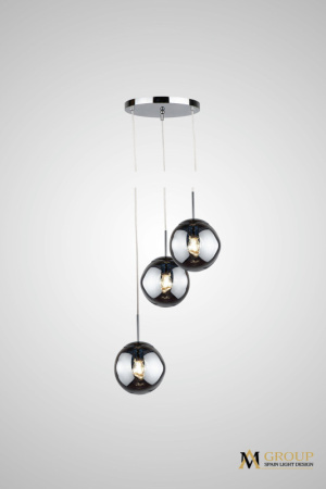 Люстры каскадные — Каскадная люстра AM Group AM352-3CH купить в 