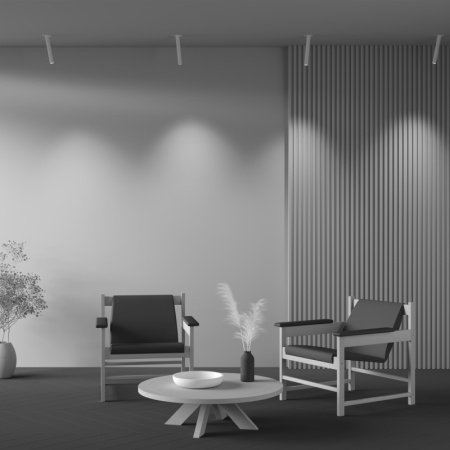 Встраиваемые точечные светильники — Встраиваемый светильник Maytoni Technical C140TRS-L300-7W4K-W купить в 