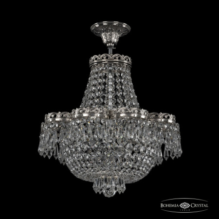 Люстры на штанге — Люстра на штанге Bohemia Ivele Crystal 19301/H1/35JB Ni купить в 
