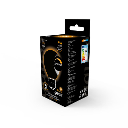 Светодиодные лампы — Светодиодная лампа Gauss 105202109-D купить в  Светодиодные лампы — Светодиодная лампа Gauss 105202109-D купить в