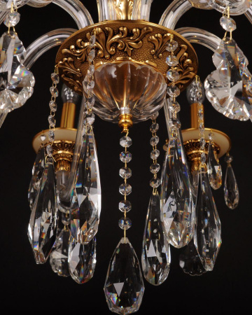 Люстры подвесные — Подвесная люстра Abrasax Tina 3119/8GO купить в 