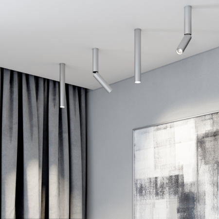 Накладные точечные светильники — Накладной светильник Elektrostandard Pika 6W (25029/LED) серебро купить в  Накладные точечные светильники — Накладной светильник Elektrostandard Pika 6W (25029/LED) серебро купить в