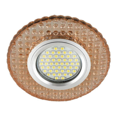 Точечные светильники — Встраиваемый светильник Fametto Luciole DLS-L143 Gu5.3 Glassy/Light Tea купить в 