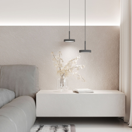 Подвесные светильники — Подвесной светильник Elektrostandard 50260 LED 14W 4000K графит купить в 