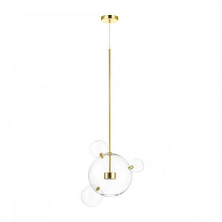 Подвесные светильники — Подвесной светодиодный светильник Seven Fires Монтале SF4001/4P-BR-CL купить в 