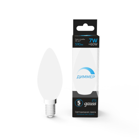 Светодиодные лампы — Светодиодная лампа Gauss 103101307-D купить в 
