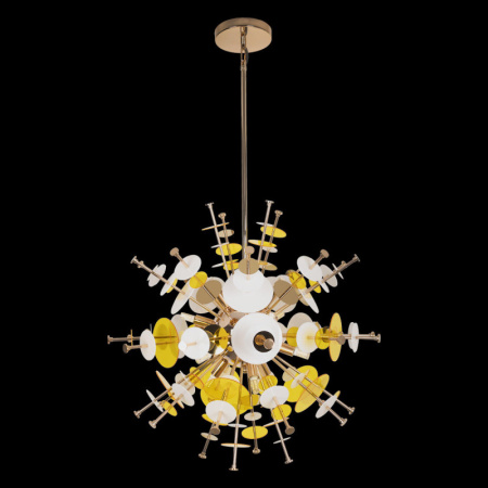 Люстры на штанге — Люстра на штанге LOFT IT 10137/600 Gold купить в 