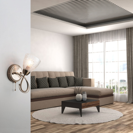 Настенные бра — Бра Eurosvet 30130/1 античная бронза купить в  Настенные бра — Бра Eurosvet 30130/1 античная бронза купить в