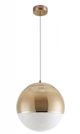 Подвесные светильники — Подвесной светильник Crystal Lux OPTIMA SP1 GOLD D300 купить в 