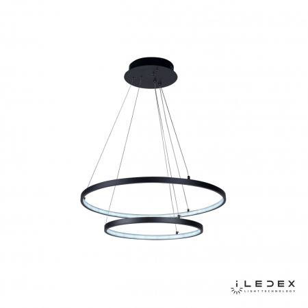 Свет для дома — Подвесная люстра iLedex Axis D098-2 (600x400) BK купить в  Свет для дома — Подвесная люстра iLedex Axis D098-2 (600x400) BK купить в
