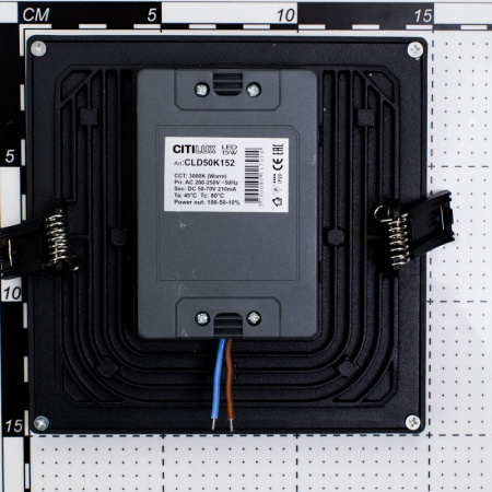 Встраиваемые точечные светильники — Встраиваемый светильник Citilux CLD50K152 купить в 