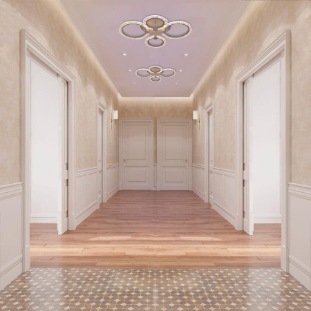 Потолочные люстры — Потолочная люстра Seven Fires Oden SF7052/5C-GY-BL купить в 