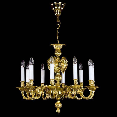 Люстры подвесные — Подвесная люстра Artglass Mona X. Brass Antique купить в 