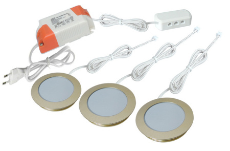 Влагозащищенные точечные светильники — Влагозащищенный светильник Donolux DL18296/3000-Brass IP44 купить в 