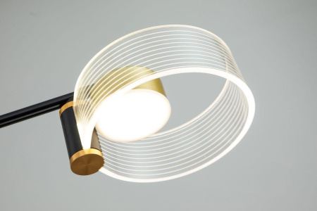 Люстры на штанге — Подвесная светодиодная люстра Escada Cloud 10226/6LED купить в 