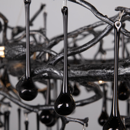 Люстры подвесные — Подвесная люстра LOFT IT 10068/1000 BK купить в 