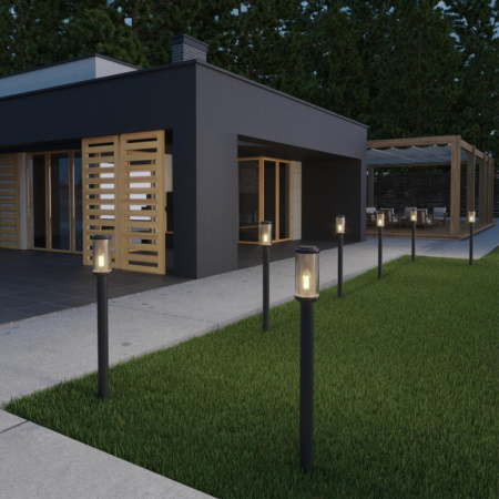 Высокие уличные фонари — Садово-парковый светильник Novotech 370970 купить в 