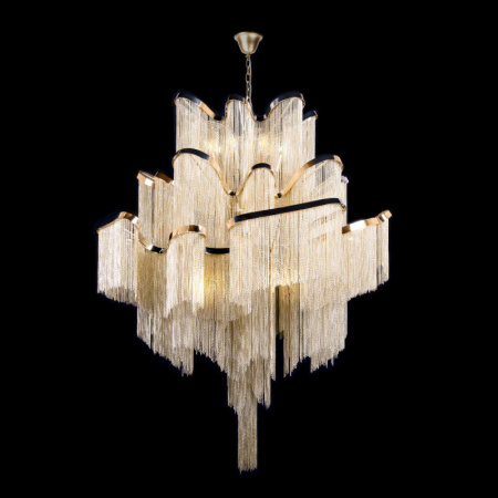 Люстры каскадные — Каскадная люстра LOFT IT 10208/1000 Gold купить в 