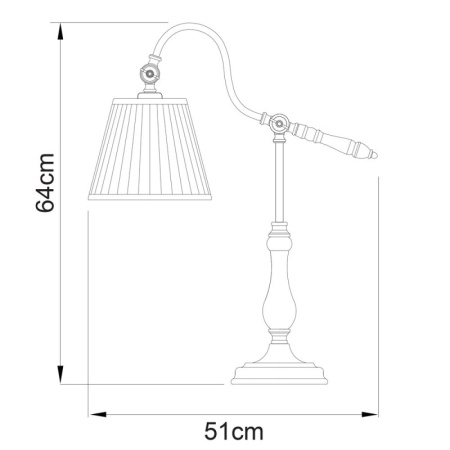 Настольные лампы — Настольная лампа ARTE Lamp A1509LT-1PB купить в  Настольные лампы — Настольная лампа ARTE Lamp A1509LT-1PB купить в