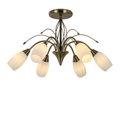 Потолочные люстры — 85873/6 бронза купить в 