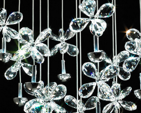 Люстры подвесные — Подвесная люстра DeLight Collection MD2551/15 black купить в 