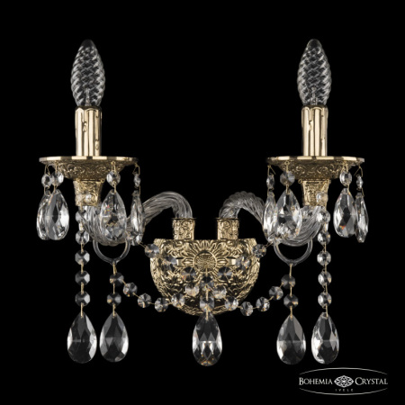 Настенные бра — Бра Bohemia Ivele Crystal 16113B/2/165 G купить в 
